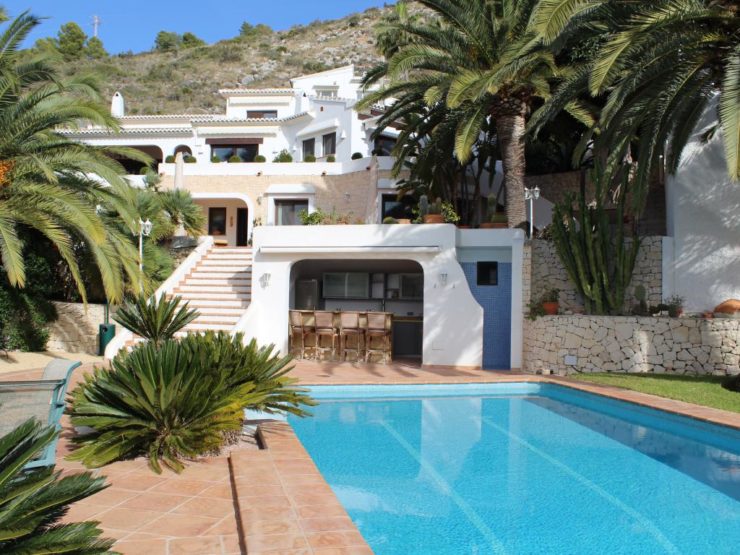 Exceptional Villa With Sea Views Walking Distance to the Beach In El Portet