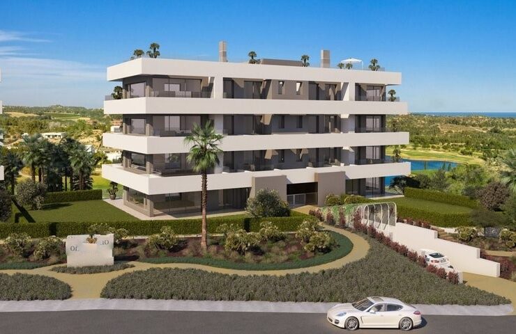 Qlistings New Build Luxury First Line Golf Apartments Situated On One of Spains Finest Golf Courses main image
