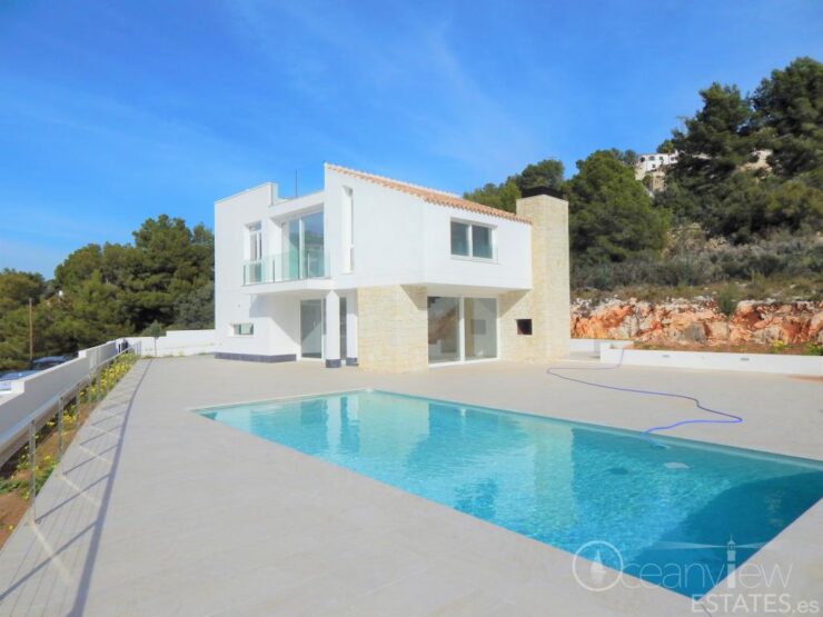 Qlistings - New Villa in El Portet Moraira 3 bedrooms 3 bathrooms Property Image