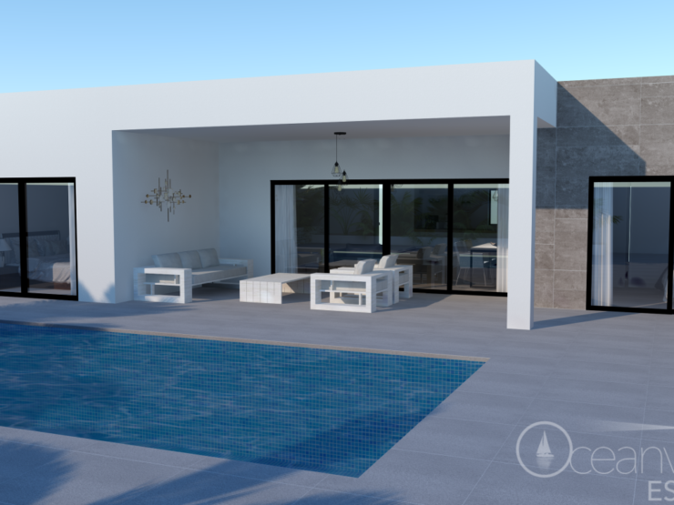 Qlistings - New Modern 3 Bed 2 Bath Villa The Plot is Extra Moraira Property Image