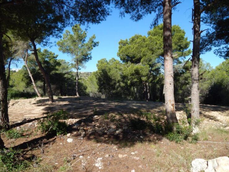 Building plot in Benimeit Moraira