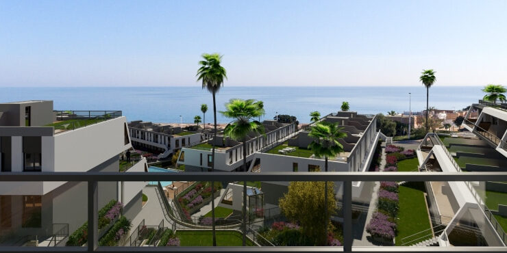 Brand New 2 Bed 2 Bath Apartments With Sea Views in Gran Alacant