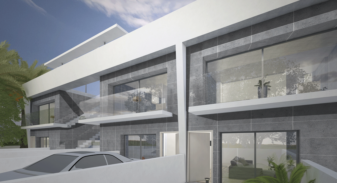 New Build in Stunning new build apartments with prices starting at just 125,000 € for the ground floor model and 135,000 € for the top floor model which offers a large 75 m2 solarium. 