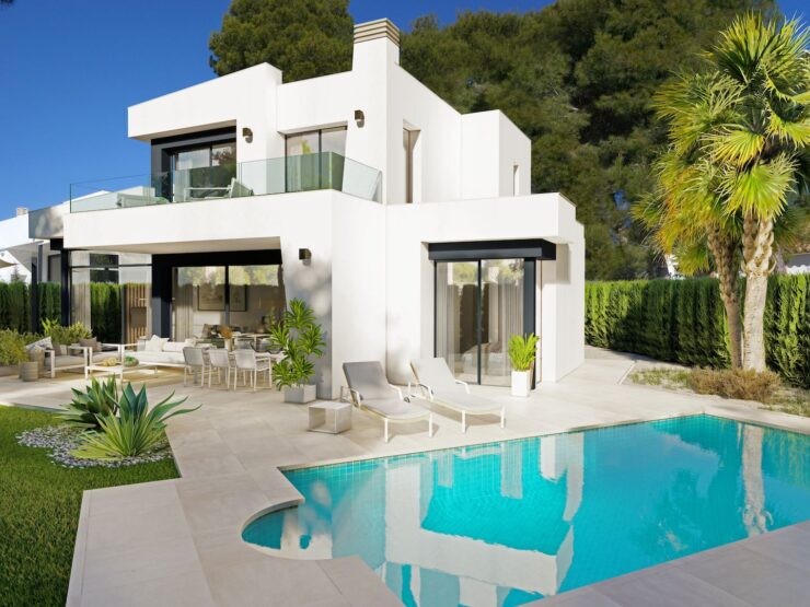 New 3 bedroom 4 bathroom villa on the Benissa Coast