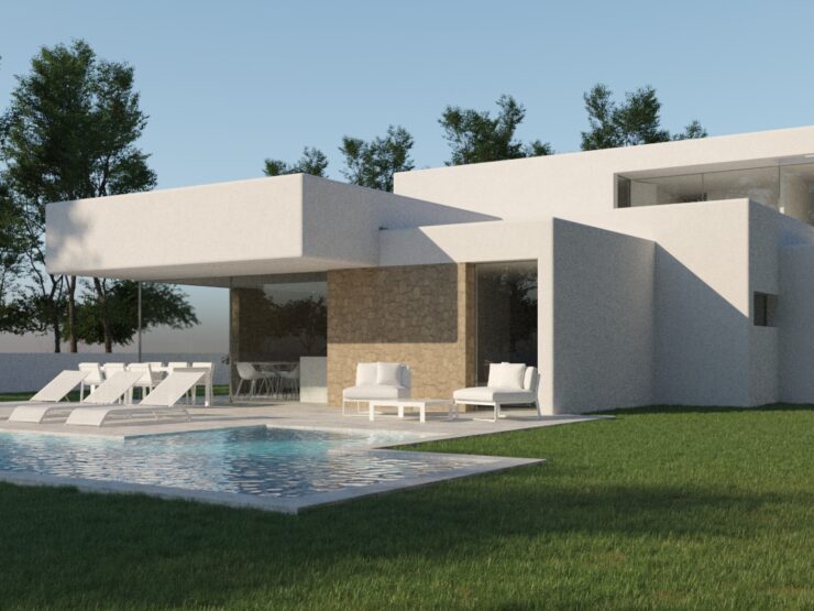 Luxury 4 Bedroom and 4 bathroom villa walking distance to Amenities in Moraira