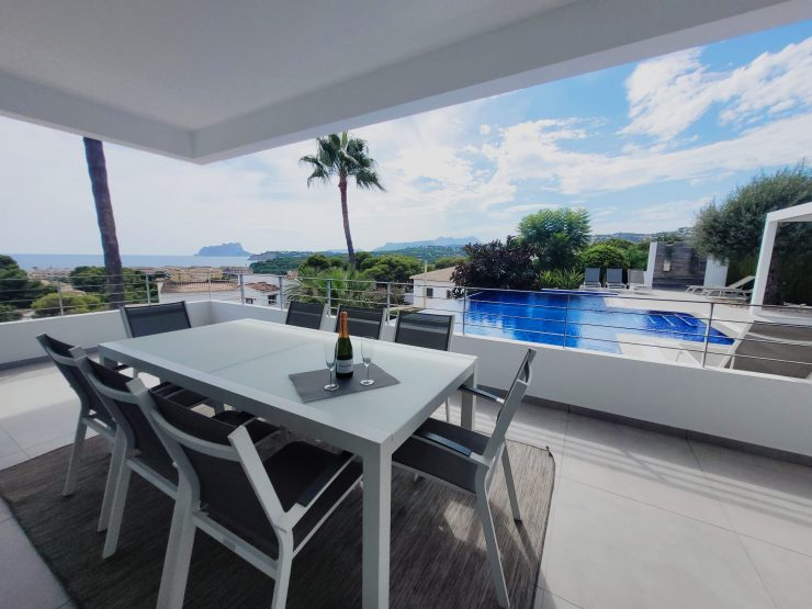 Exclusive 5 bedroom 5 bathroom villa in Pla Del Mar Moraira with seaviews