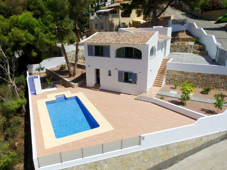 3 Bed villa with Sea views in Moraira